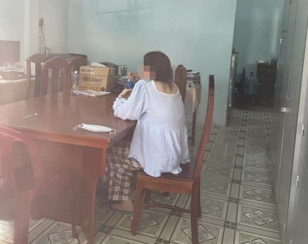 Công an làm việc với N.T.V.A người được gọi là “hot girl Bắc Giang"