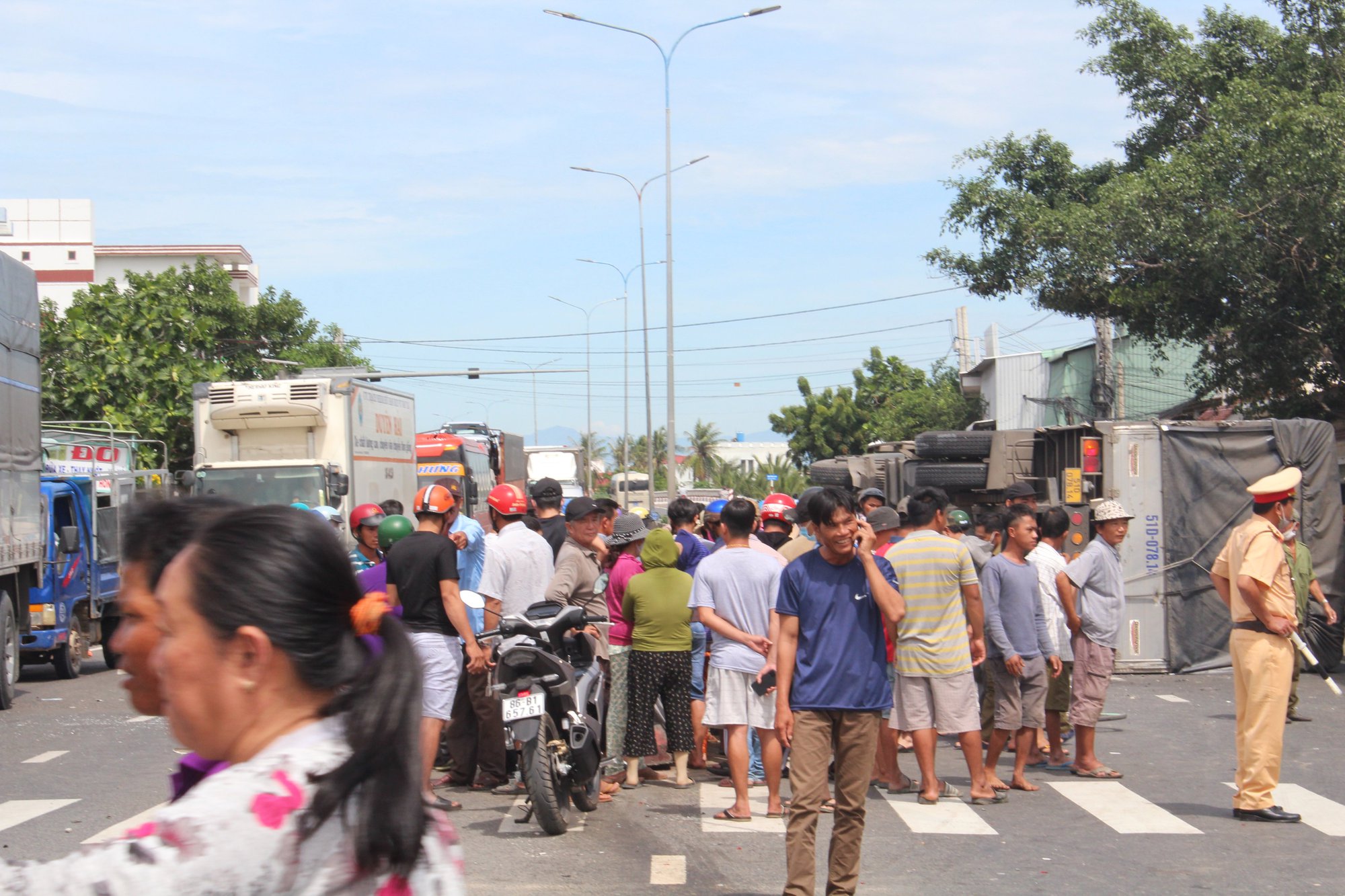 Tai nạn kinh hoàng ở Bình Thuận