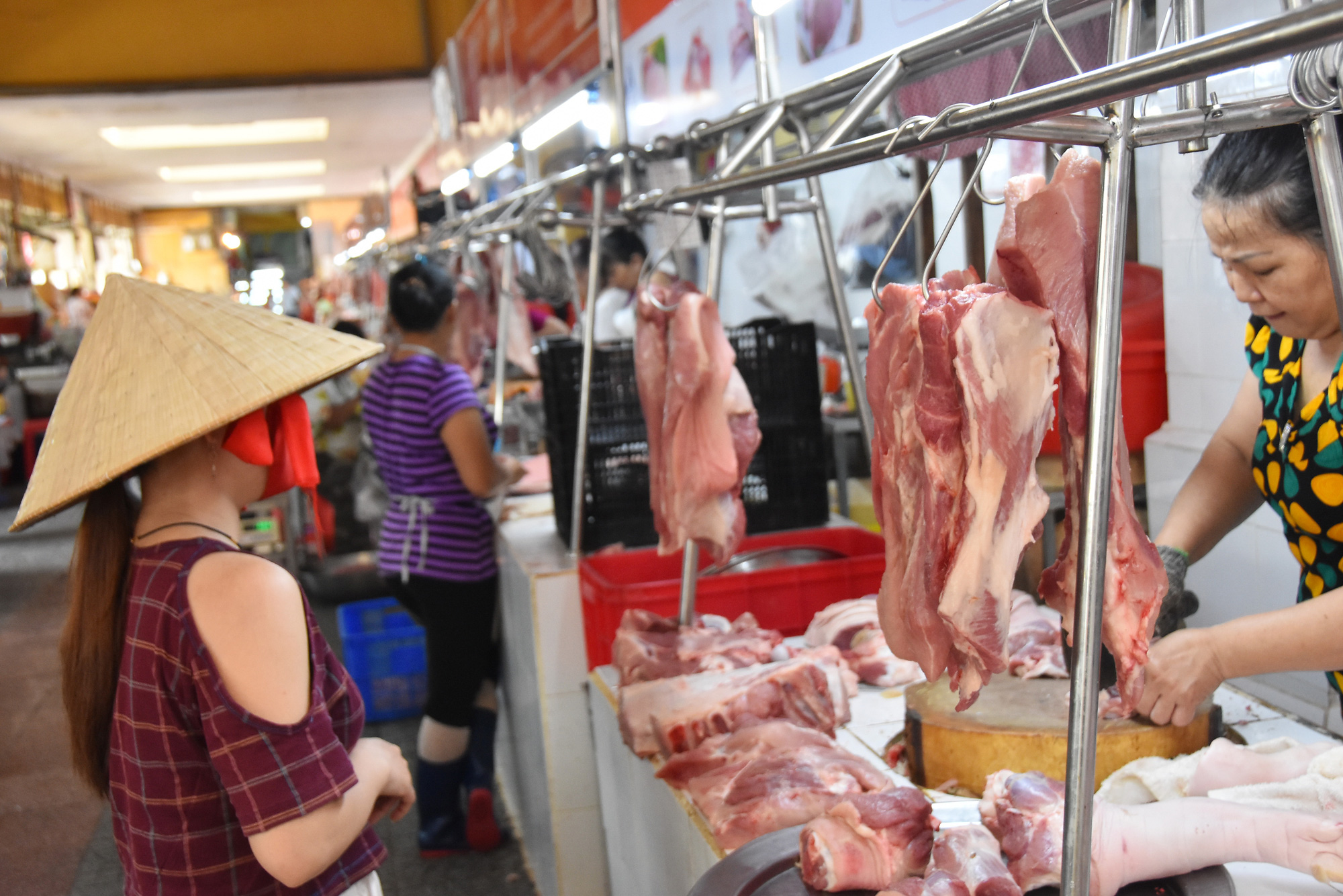 Thị trường thịt heo trầm lắng