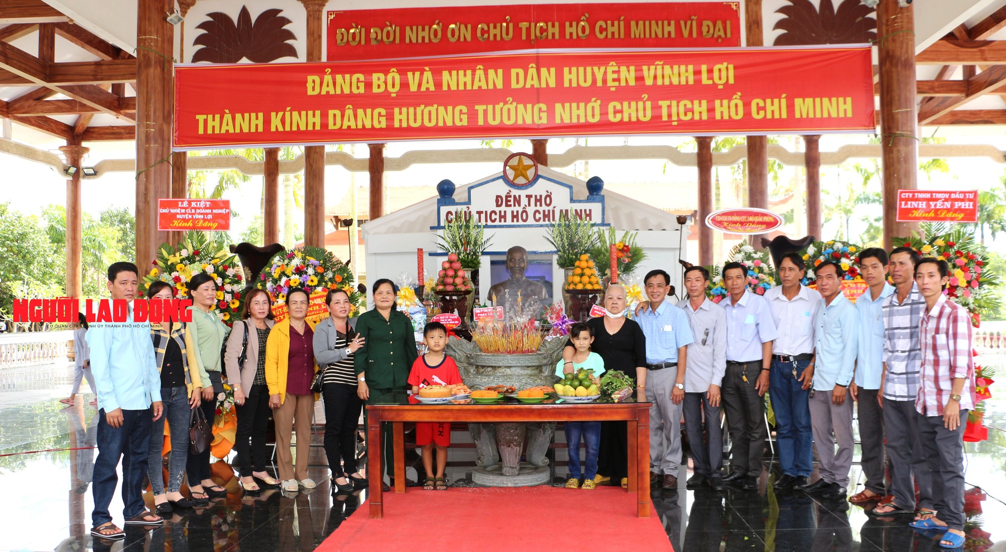 Xúc động tấm lòng người Bạc Liêu nhớ Bác