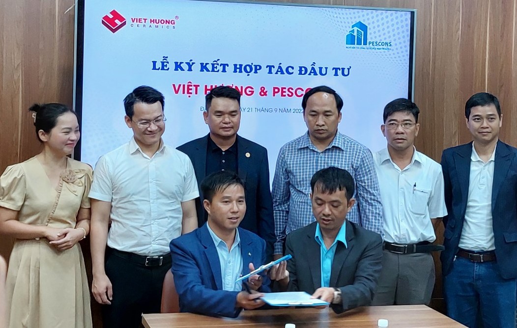 C&ocirc;ng ty Việt Hương v&agrave; Pescons k&yacute; kết hợp t&aacute;c đầu tư - Ảnh 1.