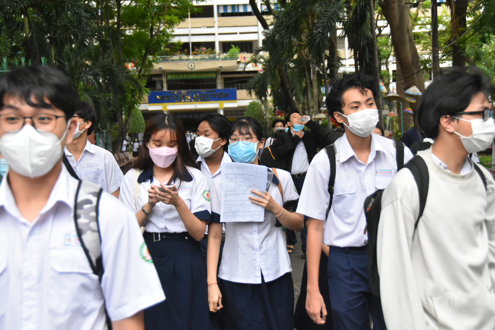 Chờ thí sinh trúng tuyển nhập học