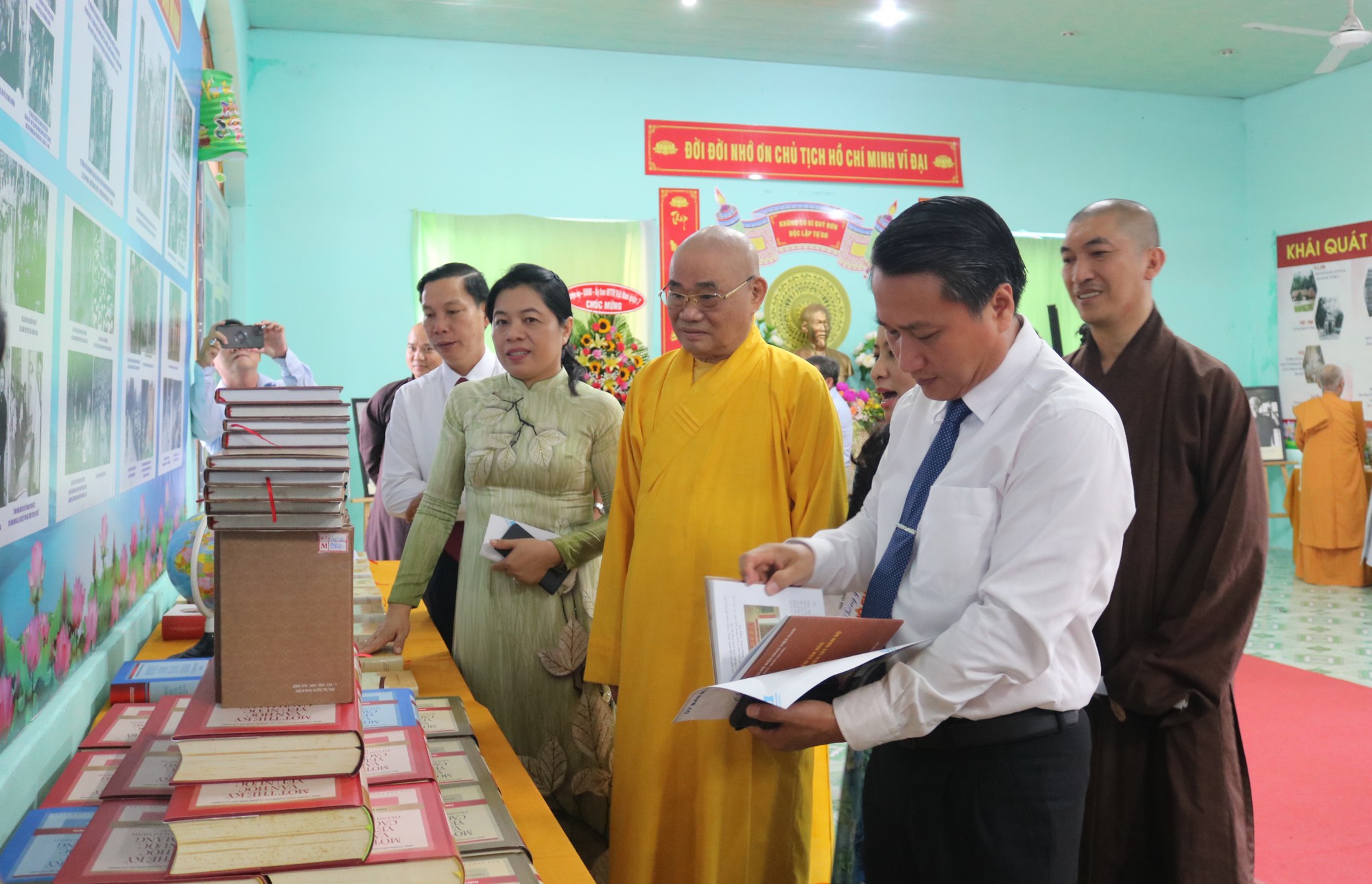 Ra mắt Không gian Văn hóa Hồ Chí Minh tại chùa Long Hoa