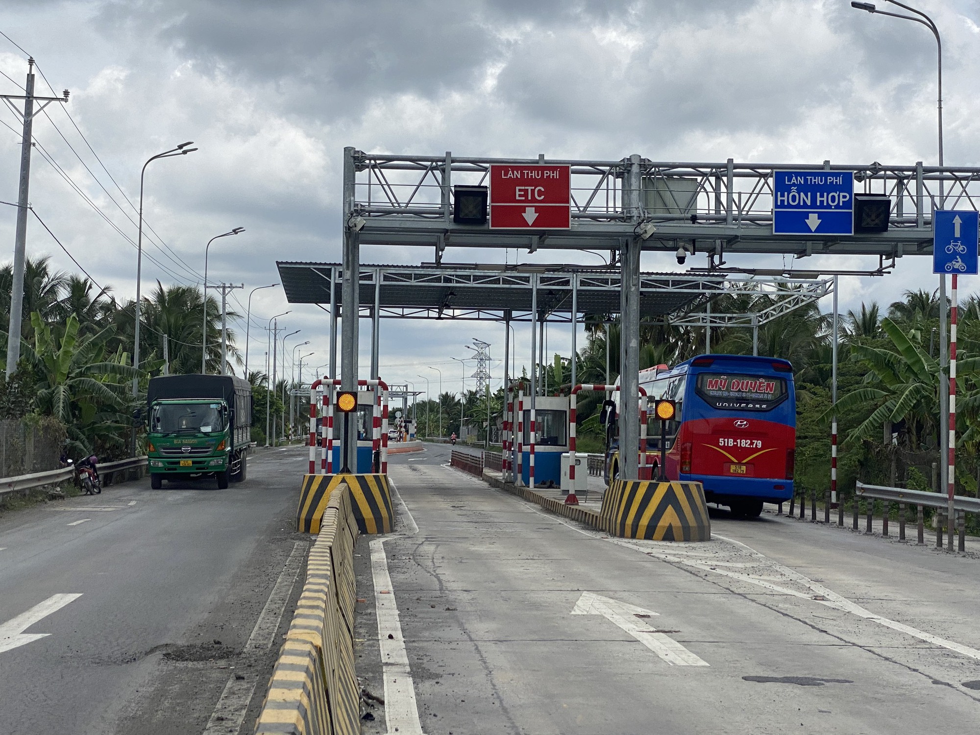 Dự án BOT Cai Lậy sẵn sàng thu phí thử vào ngày 25-9