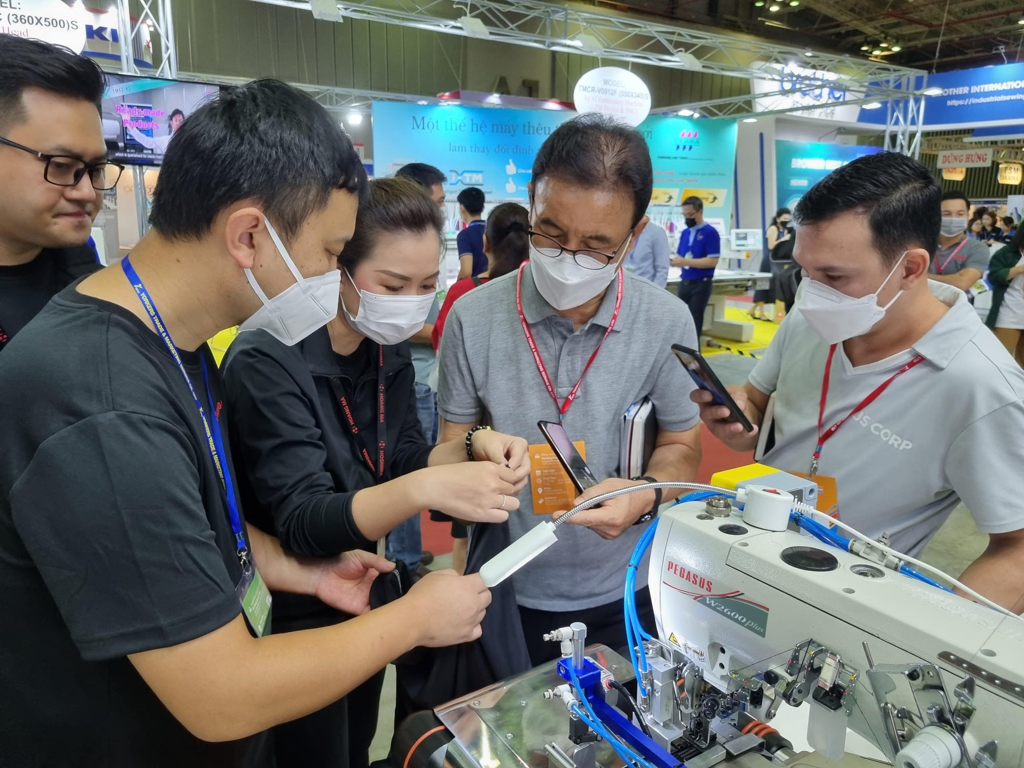 Doanh nghiệp dệt may tìm đối tác tại VTG 2022
