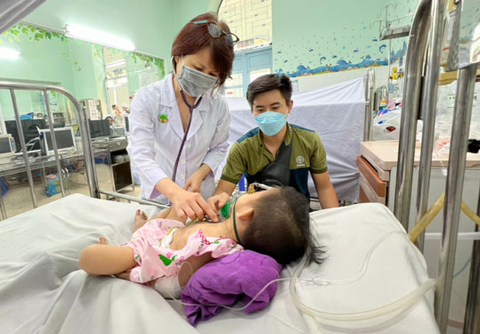 Trẻ mắc bệnh hô hấp tăng