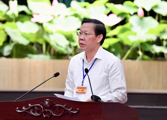 Tổng B&iacute; thư Nguyễn Ph&uacute; Trọng thăm v&agrave; l&agrave;m việc tại TP HCM - Ảnh 3.