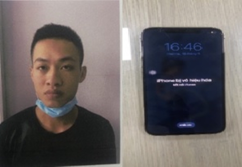 Cướp giật điện thoại iPhone Pro Max của cô gái lúc nửa đêm - Ảnh 1.
