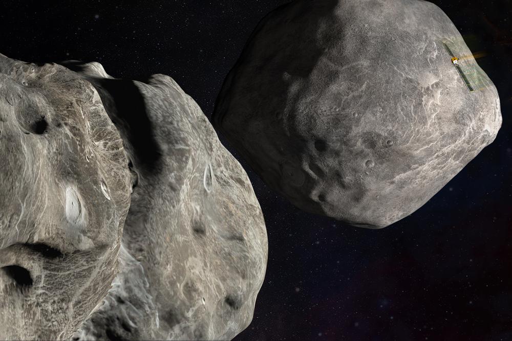 NASA ph&aacute;t s&oacute;ng trực tiếp t&agrave;u vũ trụ Dart đ&acirc;m v&agrave;o tiểu h&agrave;nh tinh - Ảnh 2.