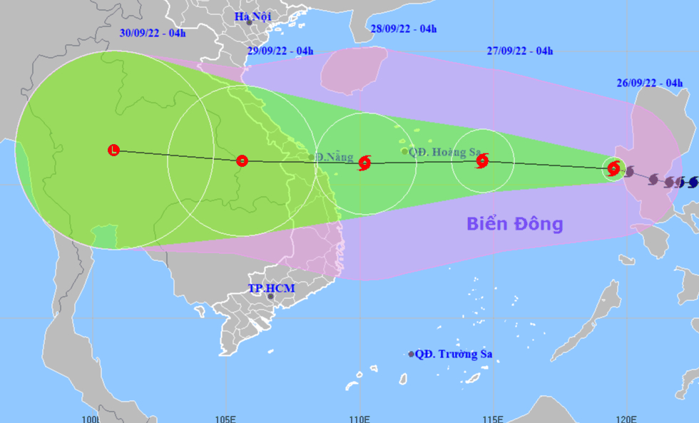 Si&ecirc;u b&atilde;o Noru v&agrave;o Biển Đ&ocirc;ng giật cấp 17 lao nhanh v&agrave;o Đ&agrave; Nẵng - B&igrave;nh Định - Ảnh 1.