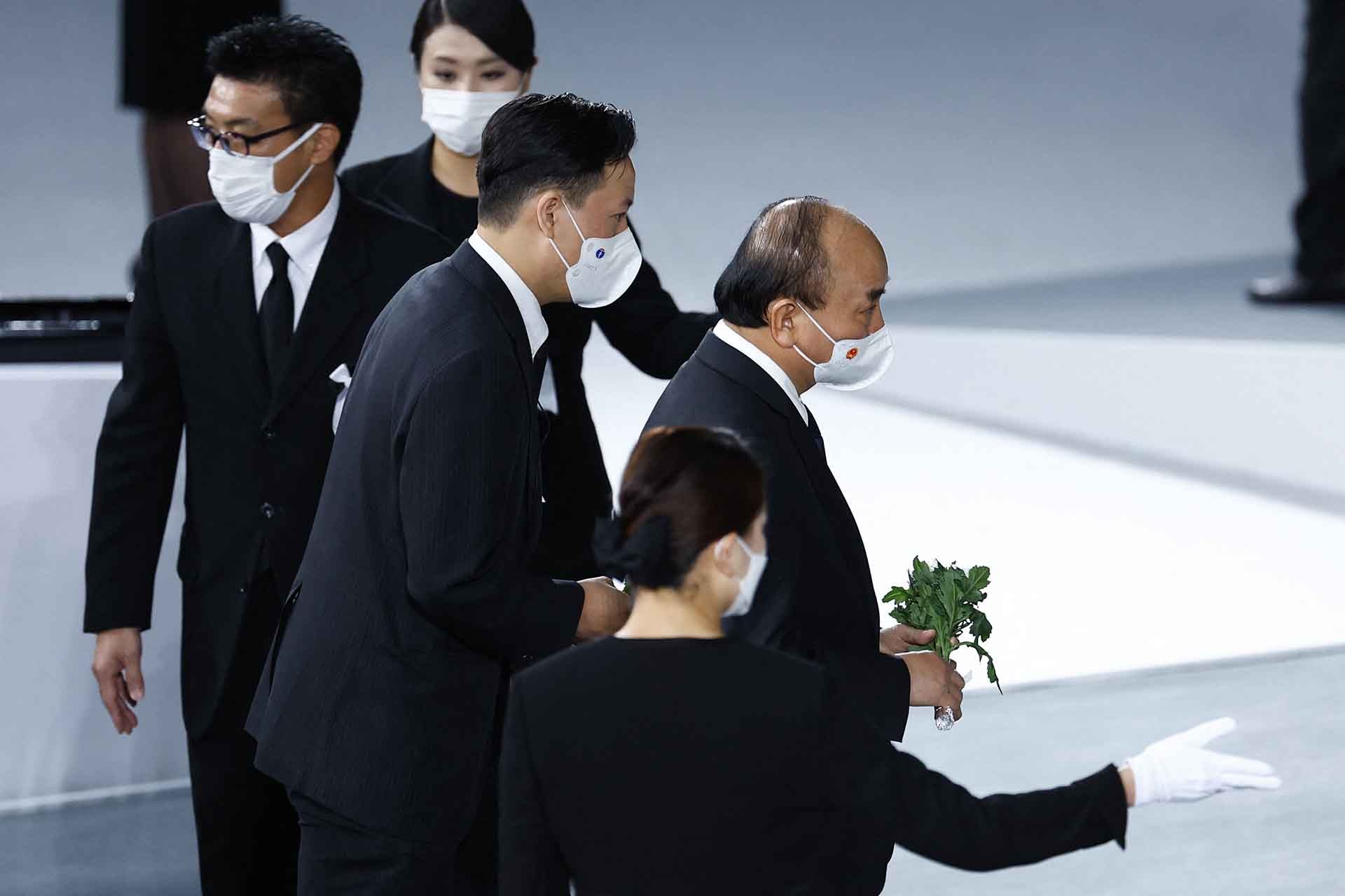 Chủ tịch nước Nguyễn Xu&acirc;n Ph&uacute;c dự Lễ Quốc tang cố Thủ tướng Nhật Bản Abe Shinzo - Ảnh 1.