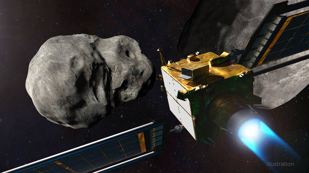 NASA: Khoảnh khắc cuối c&ugrave;ng t&agrave;u DART đ&acirc;m sầm v&agrave;o tiểu h&agrave;nh tinh - Ảnh 2.