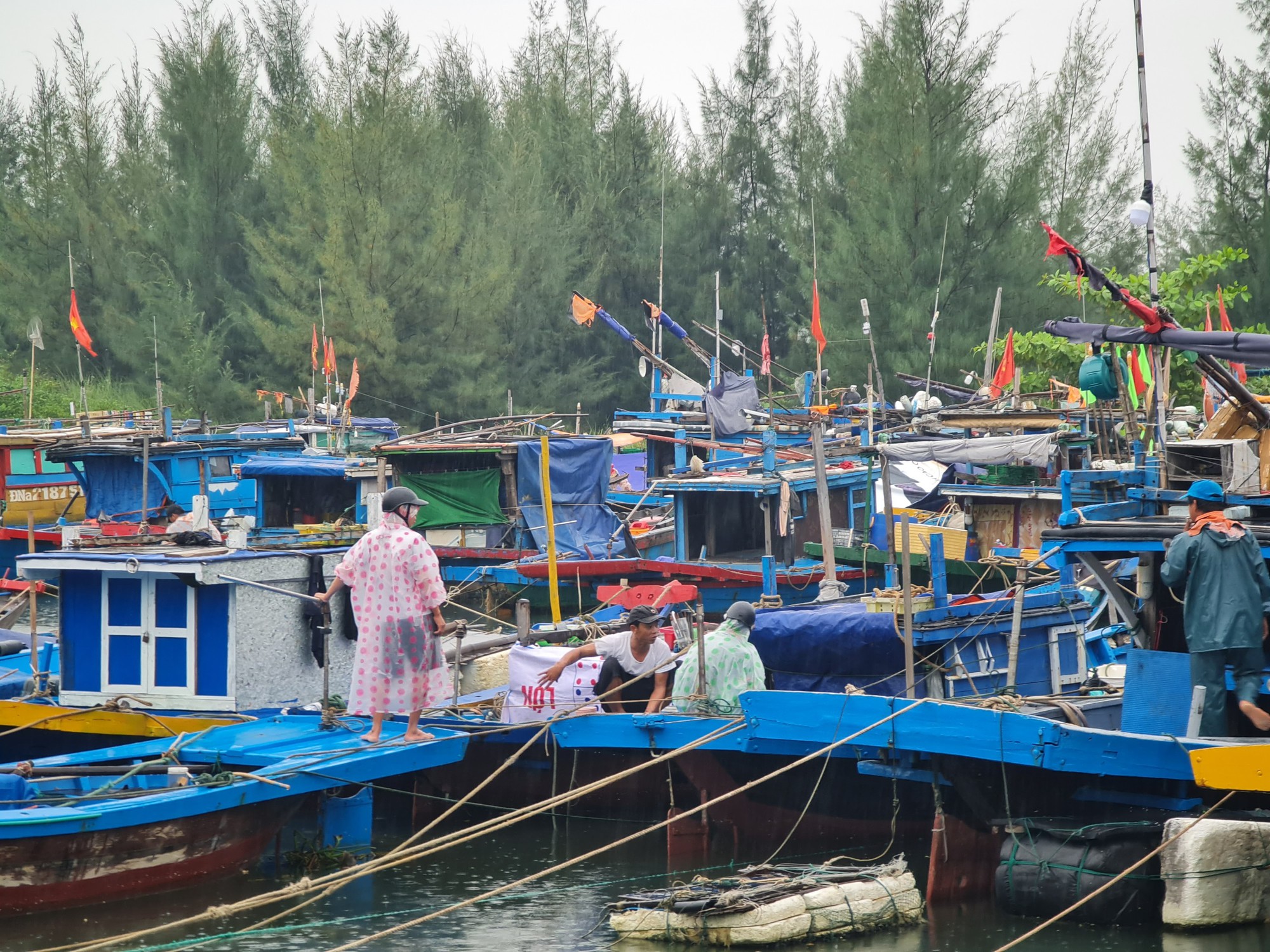 Siêu bão Noru cận kề, 60 ngư dân Đà Nẵng "không chịu lên bờ"