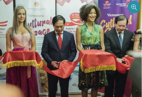 Mời kh&aacute;ch quốc tế trải nghiệm vẽ tranh sơn m&agrave;i, in tranh Đ&ocirc;ng Hồ tại &Aacute;o - Ảnh 1.