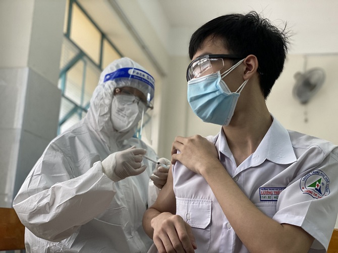 5 địa phương tỉ lệ ti&ecirc;m vắc-xin Covid-19 cho trẻ thấp c&oacute; TP HCM v&agrave; Đ&agrave; Nẵng - Ảnh 1.
