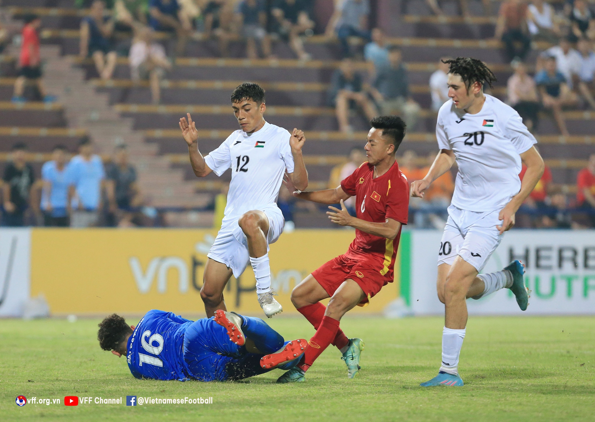 Tuyển U20 Việt Nam hòa đáng tiếc trước U20 Palestine