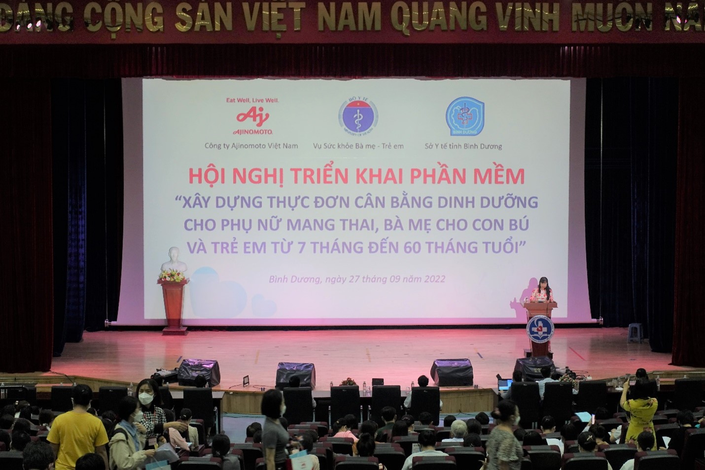 Ajinomoto phối hợp cùng Bộ Y tế đẩy mạnh chăm sóc dinh dưỡng cho bà mẹ và trẻ em