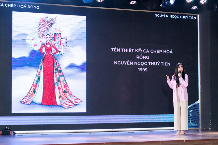 Cho&aacute;ng với những bộ trang phục lạ tại cuộc thi Hoa hậu H&ograve;a b&igrave;nh Việt Nam 2022 - Ảnh 13.