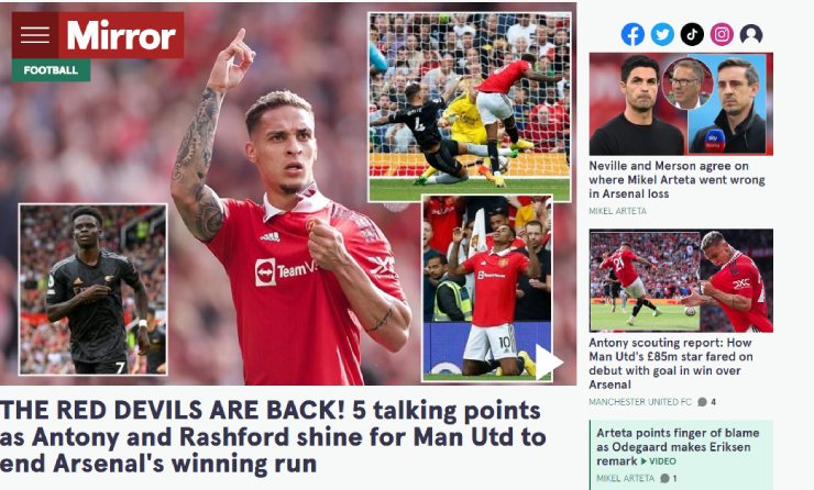 Báo chí Anh phát cuồng với màn hồi sinh của Man United - Ảnh 4.