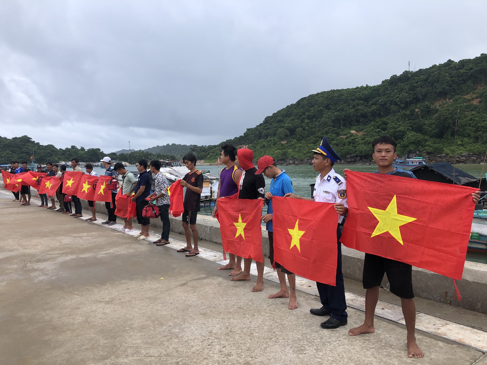 Ngày đặc biệt ở đảo tiền tiêu Thổ Châu