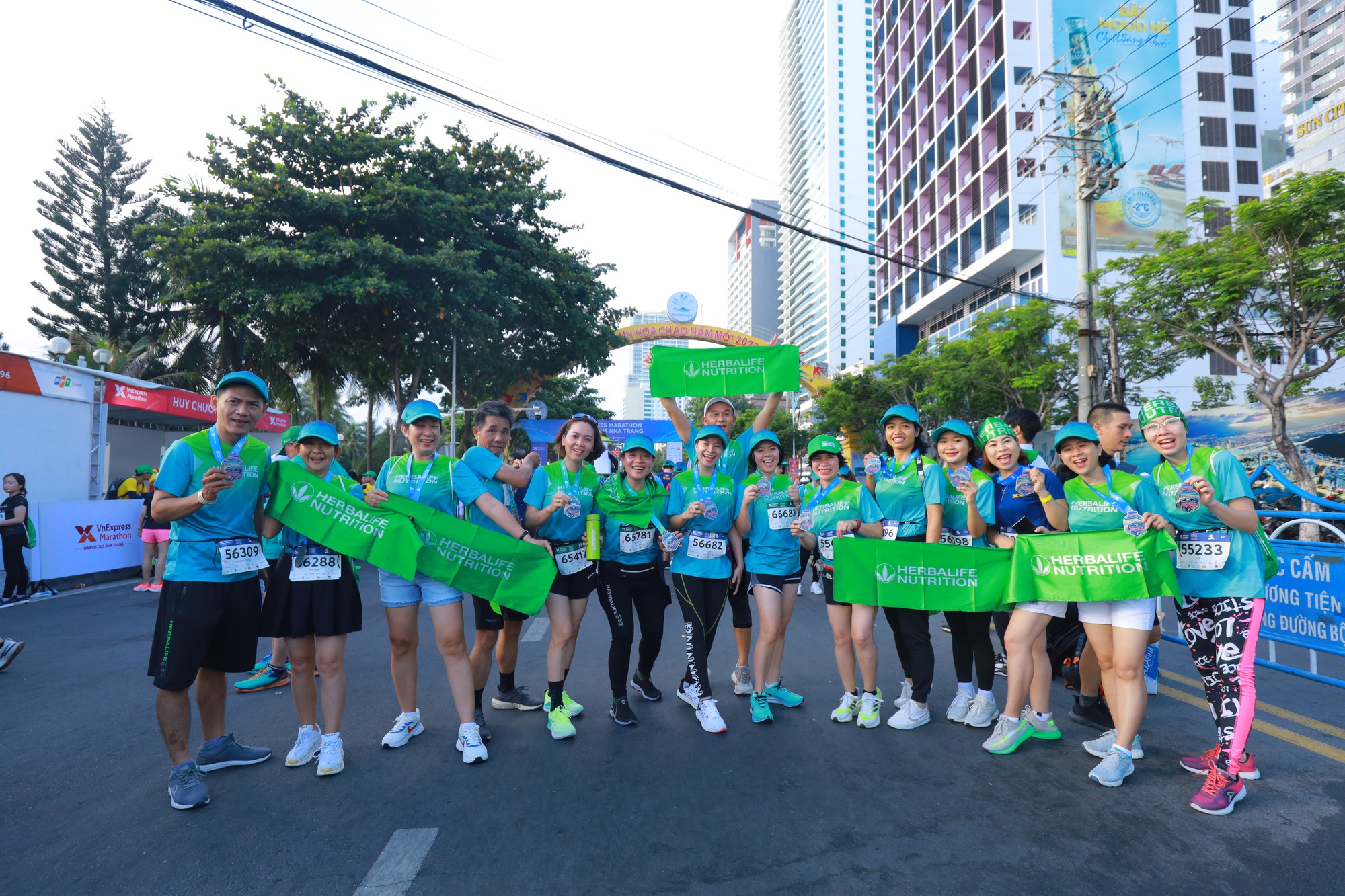 Herbalife Việt Nam là nhà tài trợ dinh dưỡng tại VnExpress Marathon Marvelous Nha Trang 2022