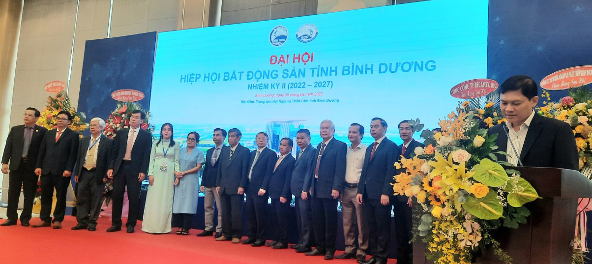 Ông Giang Quốc Dũng làm Chủ tịch Hiệp hội Bất động sản Bình Dương