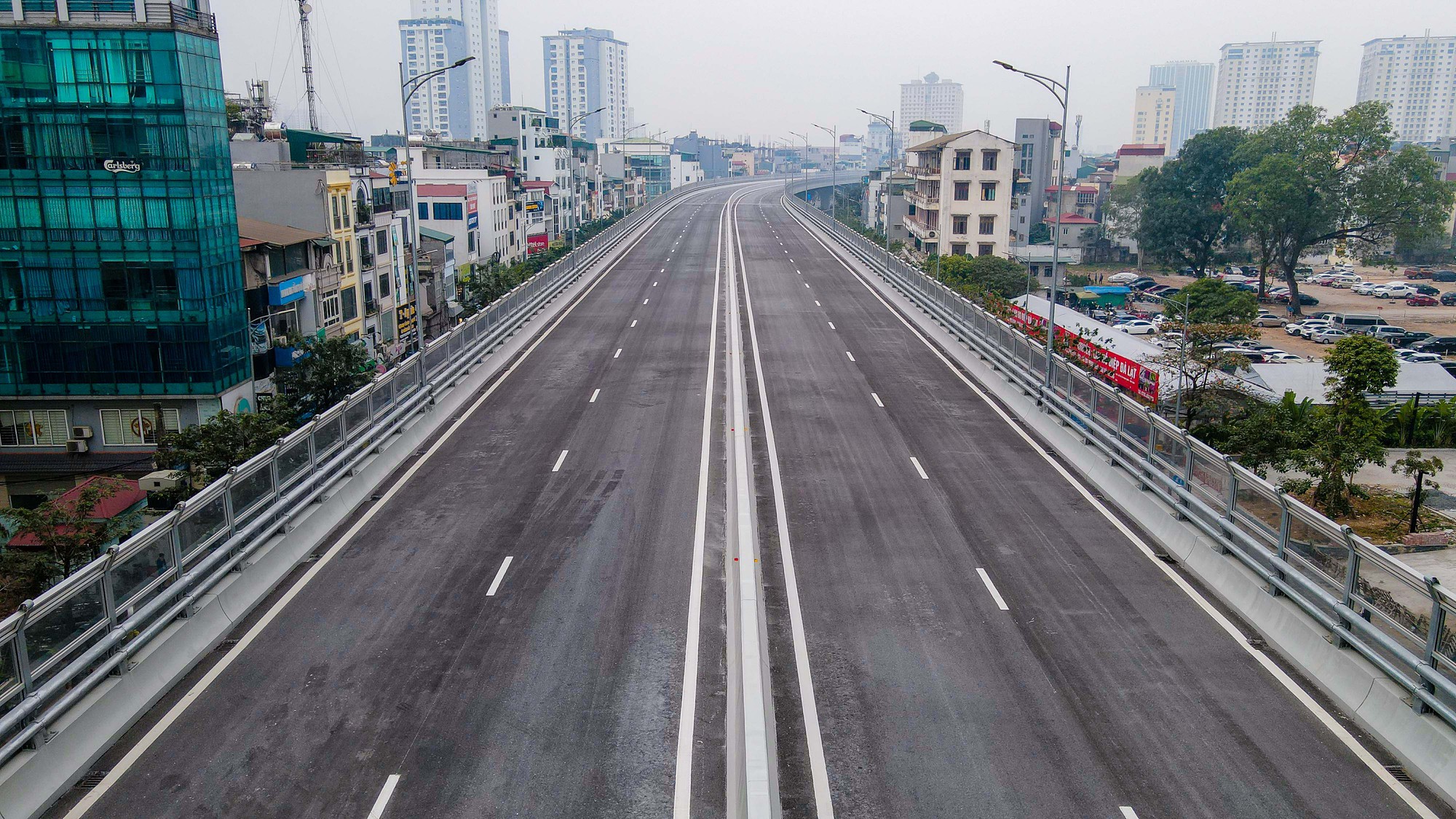 Diện mạo tuyến đường gần 10.000 tỉ đồng ở H&agrave; Nội sắp th&ocirc;ng xe - Ảnh 3.