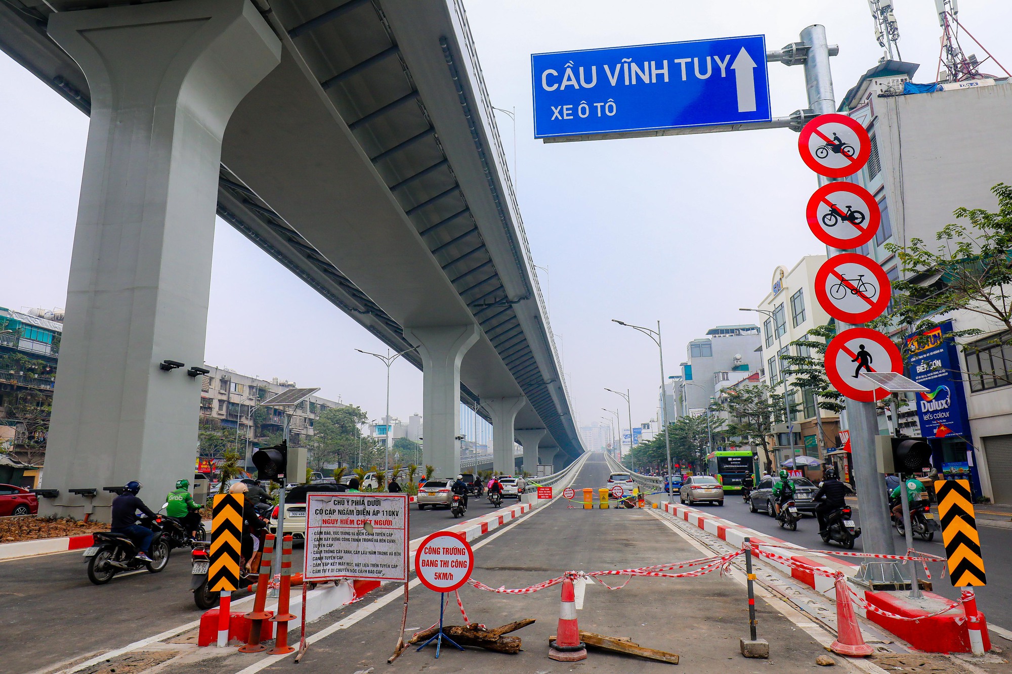 Diện mạo tuyến đường gần 10.000 tỉ đồng ở H&agrave; Nội sắp th&ocirc;ng xe - Ảnh 7.