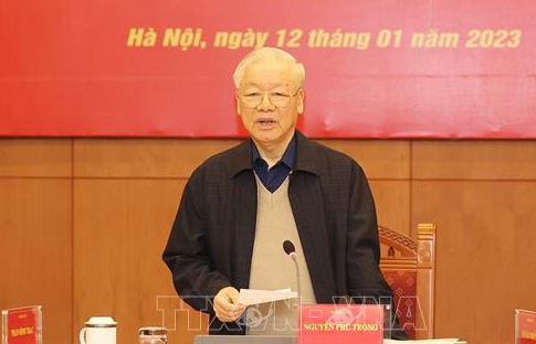 Tổng Bí thư chủ trì họp Ban Chỉ đạo Trung ương về phòng, chống tham nhũng, tiêu cực