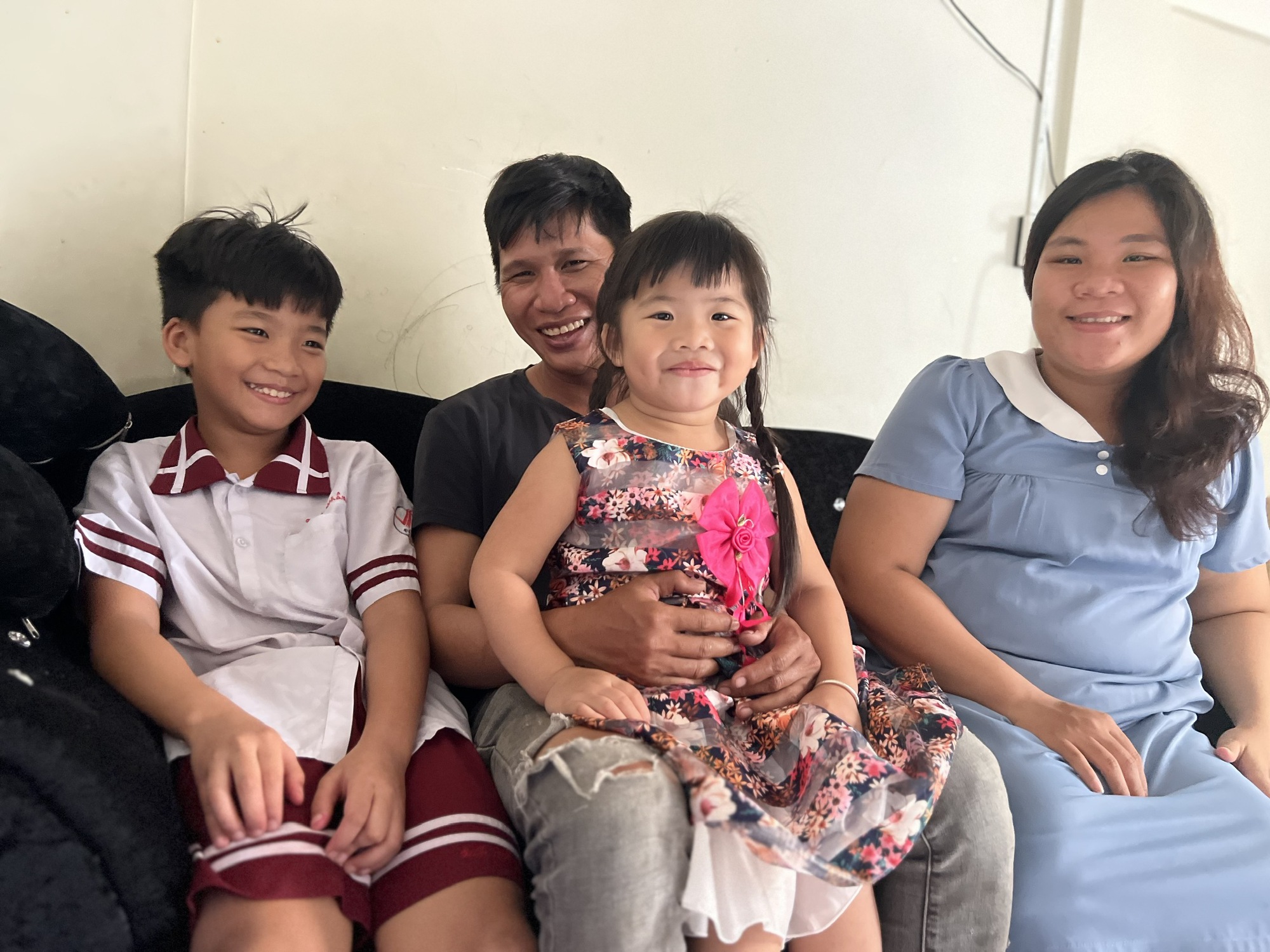 Hình ảnh 3 con thơ của anh Minh, chị Lạnh - Ảnh 9.