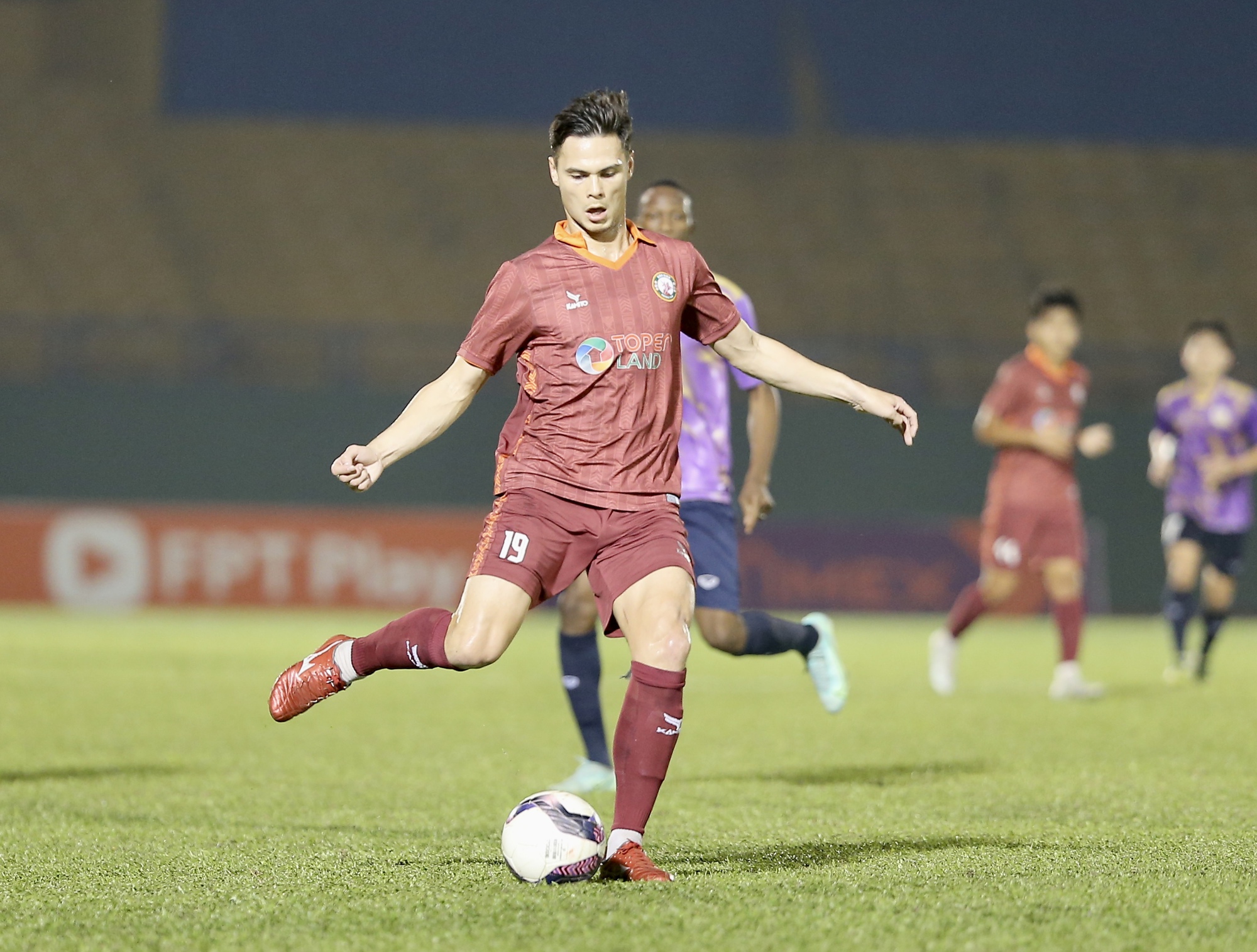 TopenLand Bình Định thắng dễ Hà Tĩnh, vô địch Thiên Long Tournament 2023 - Ảnh 1.