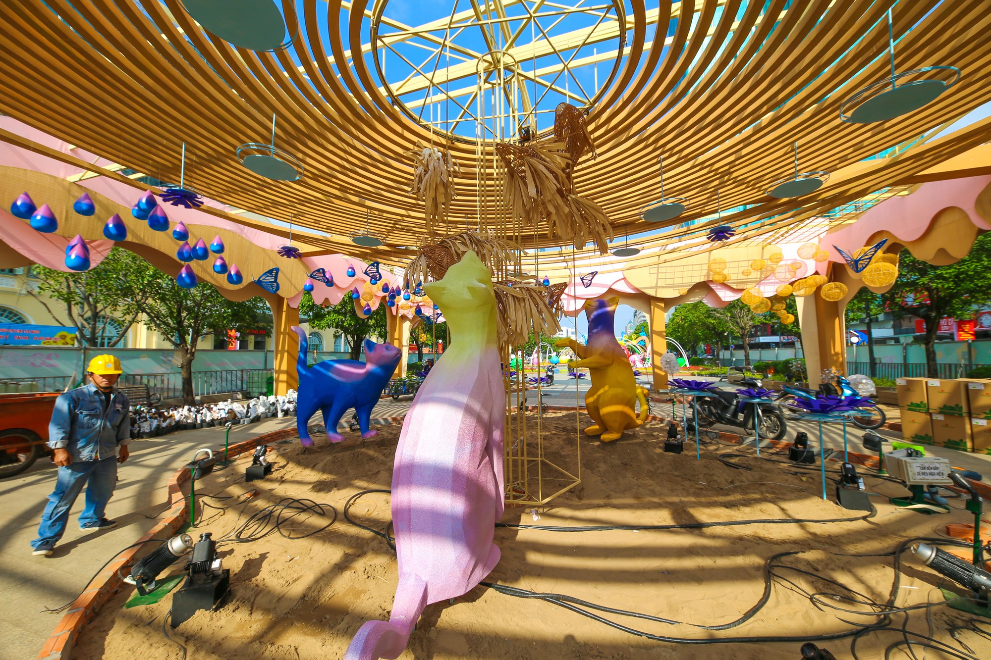 Linh vật mèo của tỉnh thành nào đẹp nhất Tết Quý Mão 2023? - Ảnh 5.