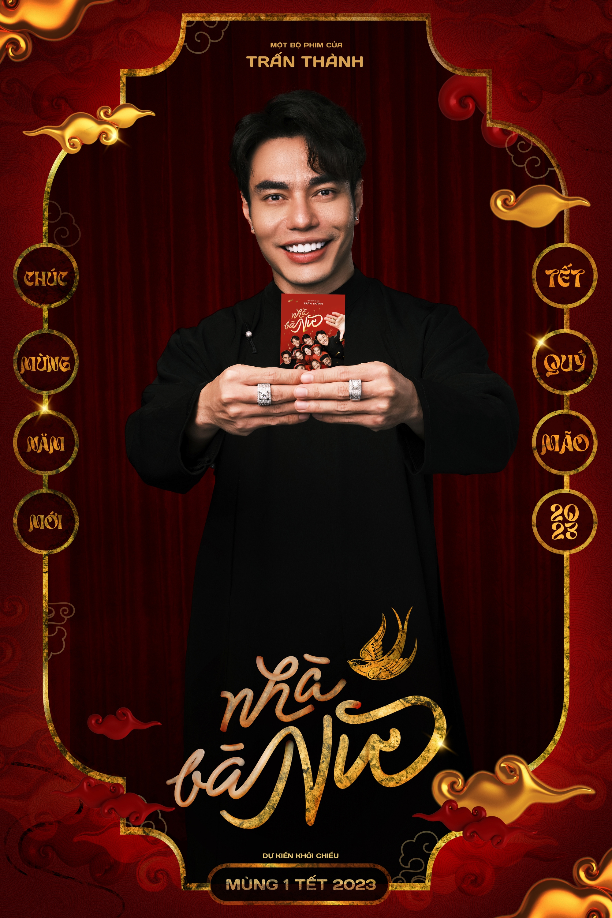 Dàn sao Việt rạng ngời với áo dài Tết - Ảnh 19.