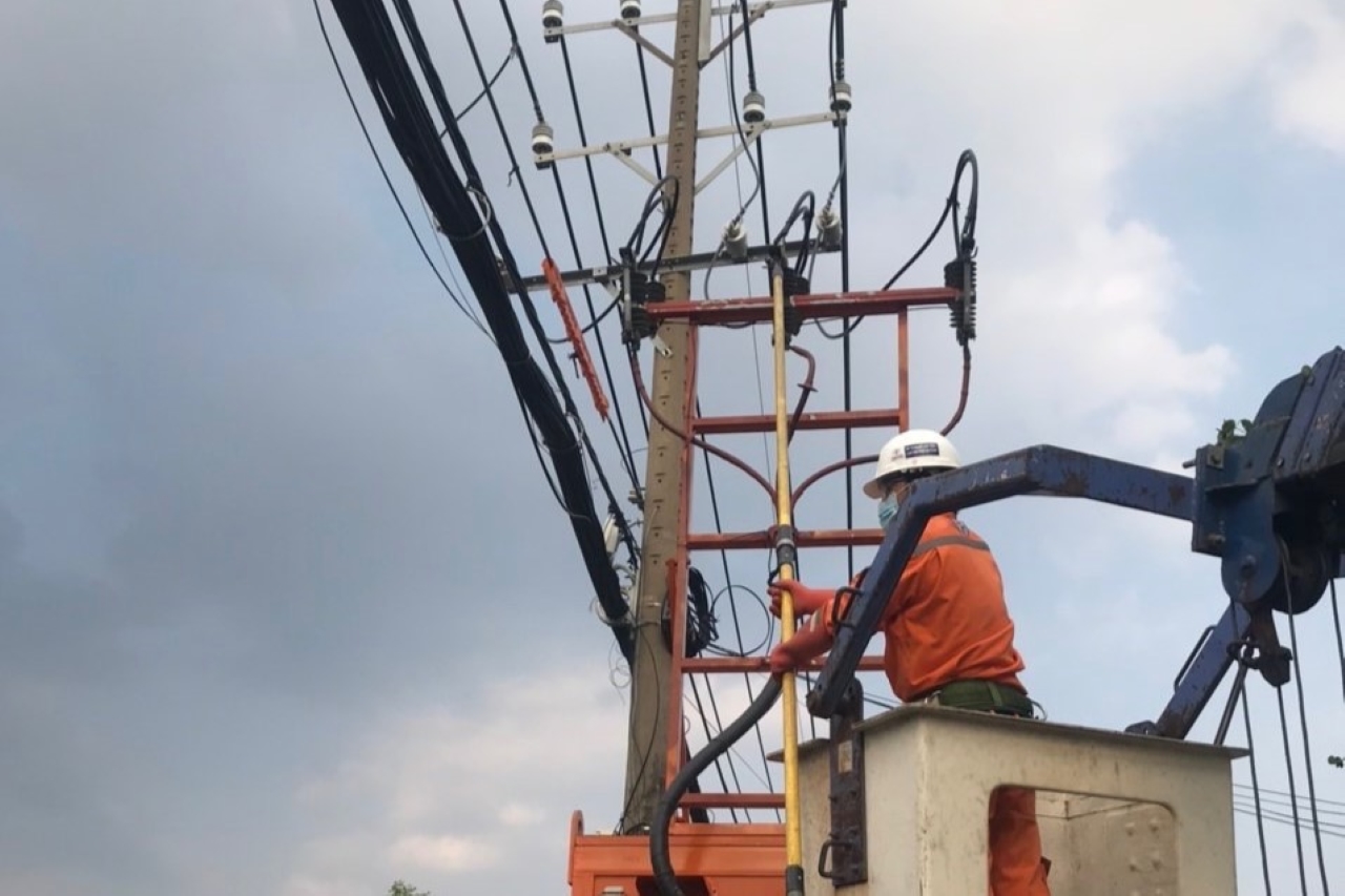 Ho&agrave;n th&agrave;nh phương &aacute;n cấp điện ưu ti&ecirc;n cho Bệnh viện d&atilde; chiến số 13 ở TP HCM - Ảnh 1.