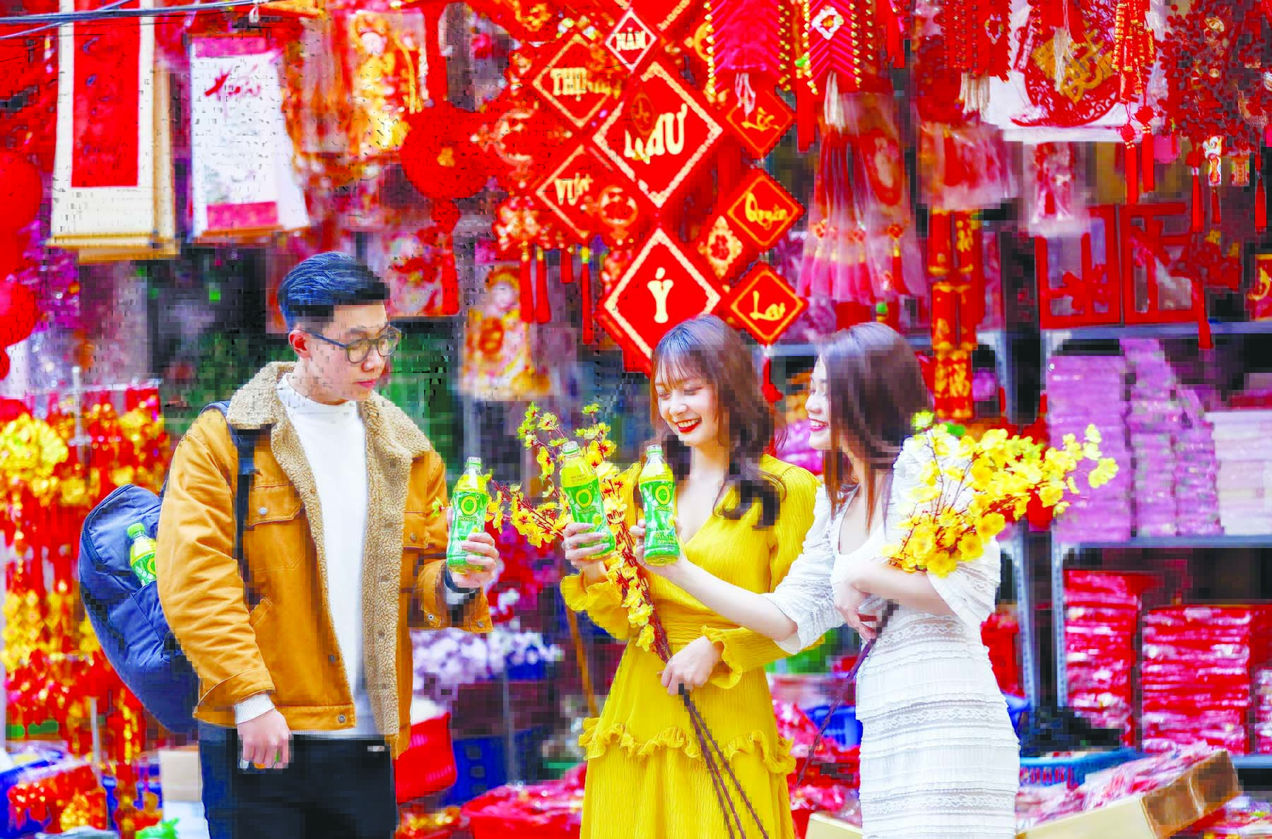 “Dọn lòng” đón Tết với Trà Xanh Không Độ