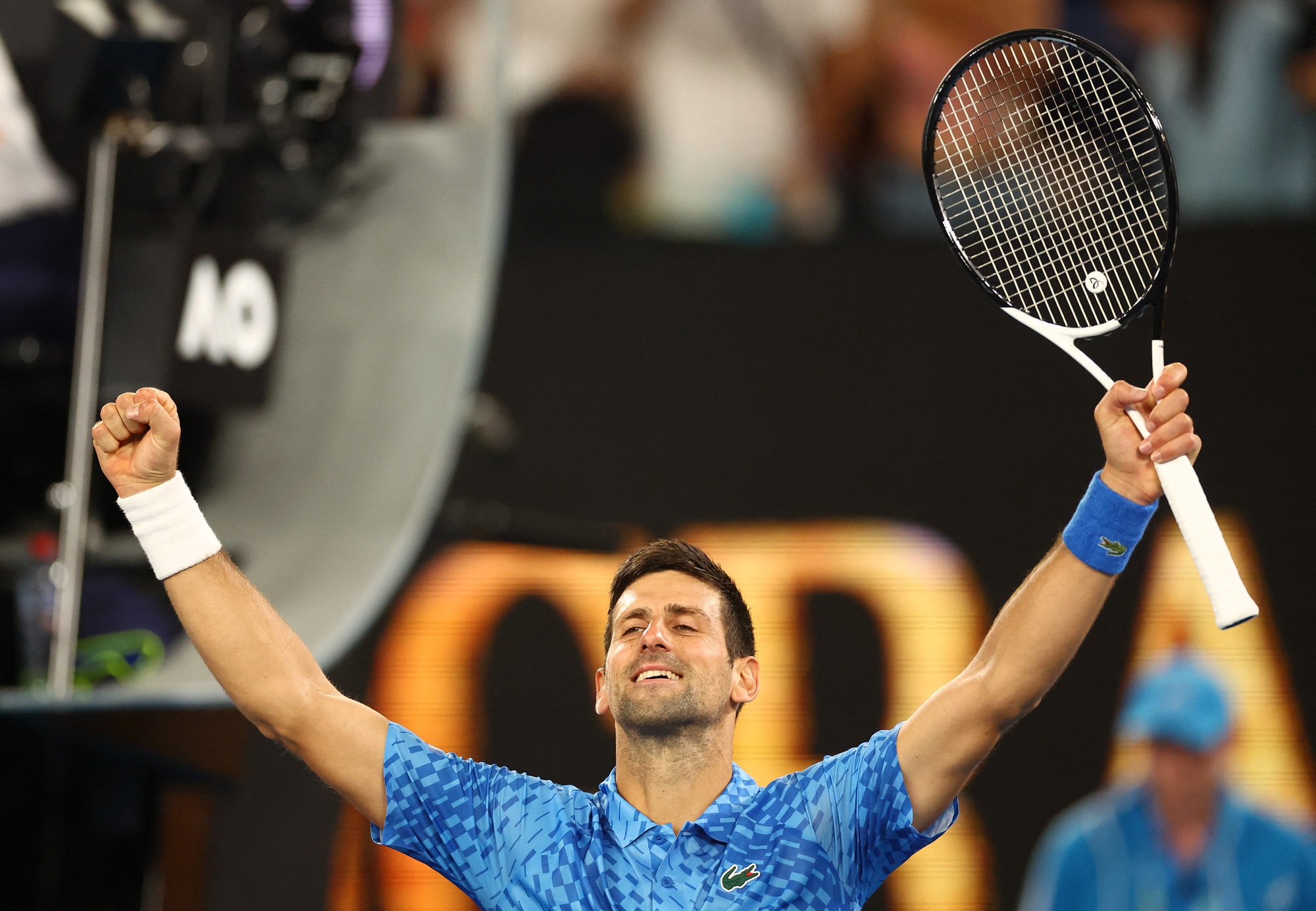 Djokovic được chào đón nồng nhiệt trong ngày tái xuất Giải Úc mở rộng