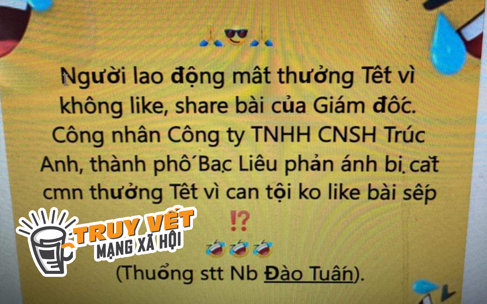 Thực hư việc công nhân bị cắt thưởng Tết do... "không like, share bài của sếp"
