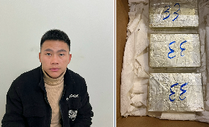 Bắt "ông trùm" cùng 6 bánh heroin trong phòng trọ