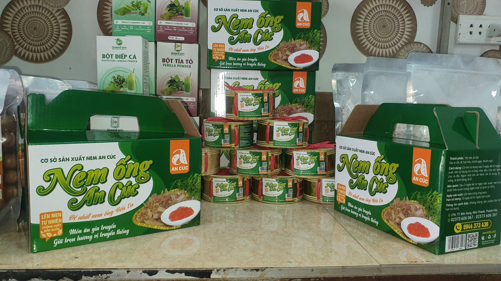 Đặc sản nem trong ống luồng ở Thanh H&oacute;a - Ảnh 8.