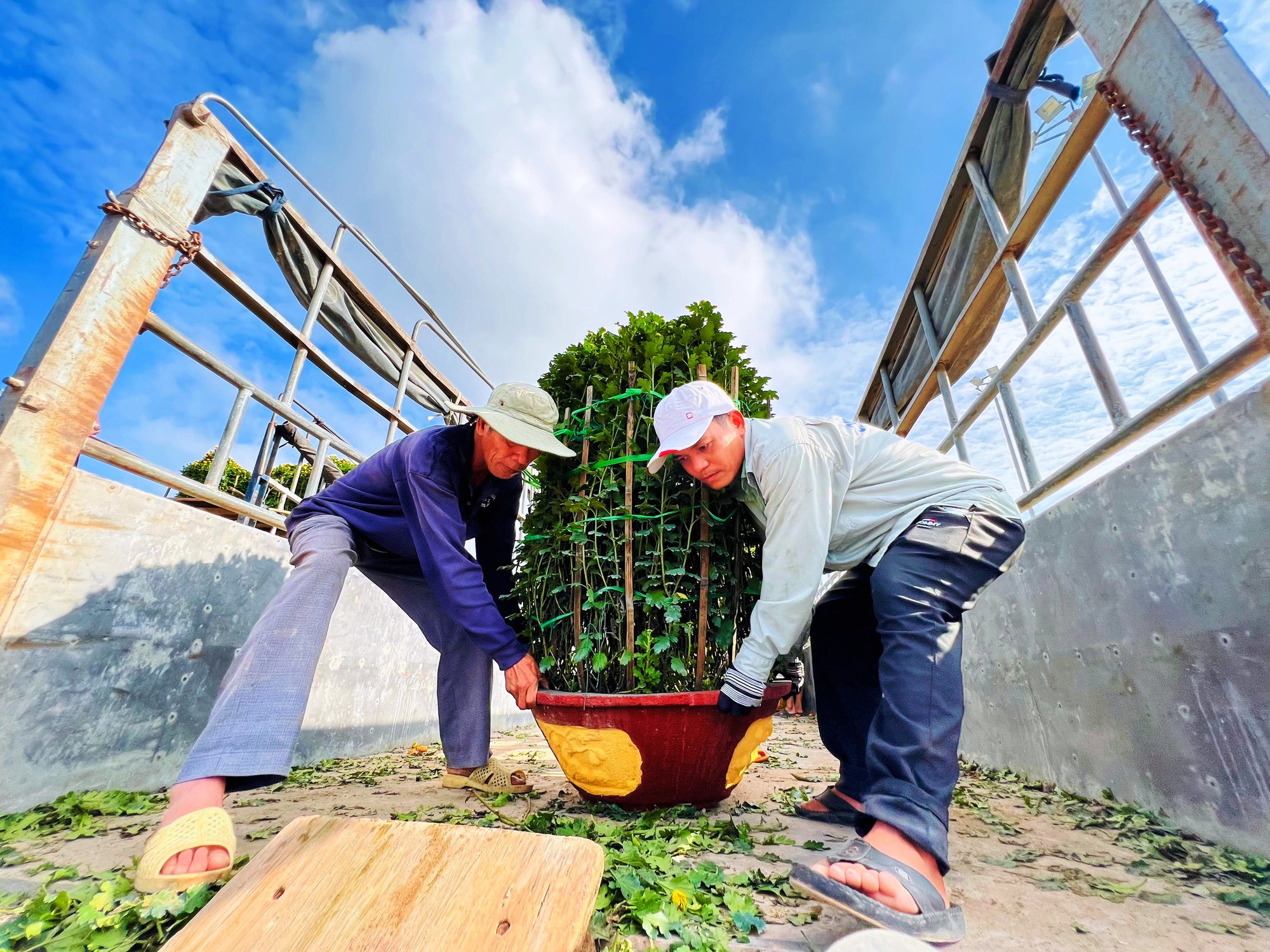 Chở Tết ra đảo tiền tiêu Lý Sơn