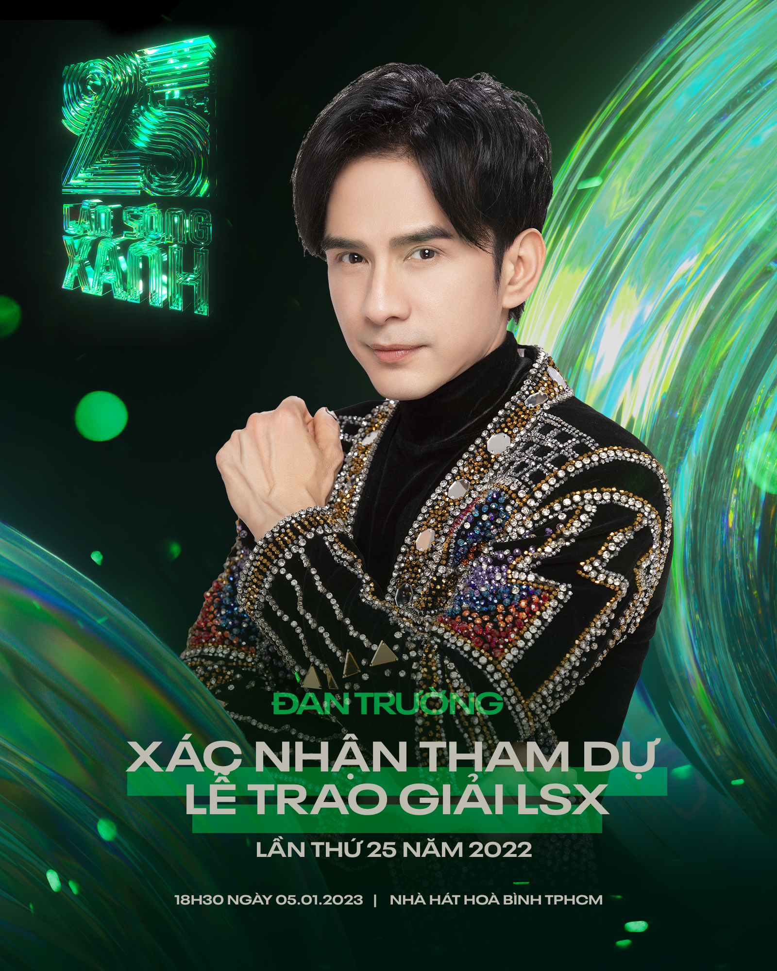 B&ugrave;ng nổ d&agrave;n d&agrave;n sao sang-xịn-mịn tại Lễ trao giải L&agrave;n S&oacute;ng Xanh 2022 - Ảnh 1.