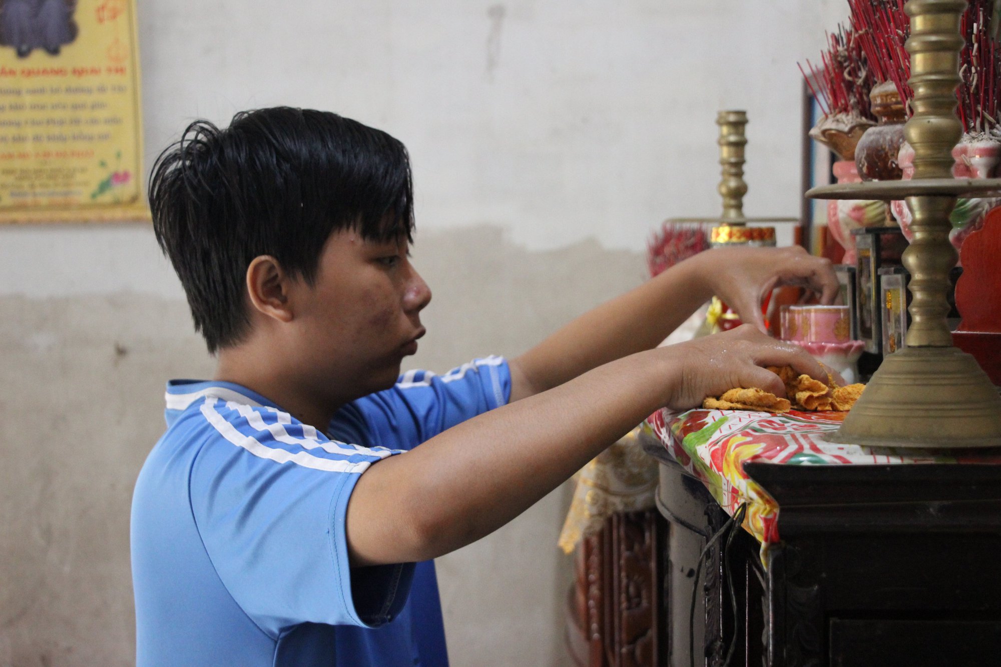 Gặp lại 3 đứa trẻ mồ c&ocirc;i cha mẹ sau vụ tai nạn giao th&ocirc;ng ở S&oacute;c Trăng - Ảnh 2.