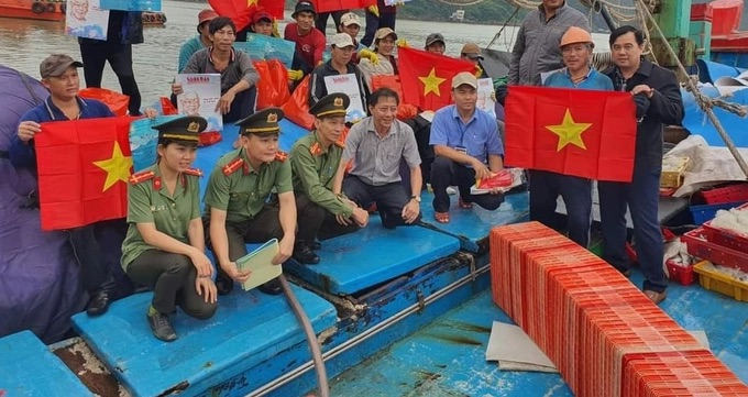 Gần 15.000 ngư dân Bình Định đón Tết trên biển