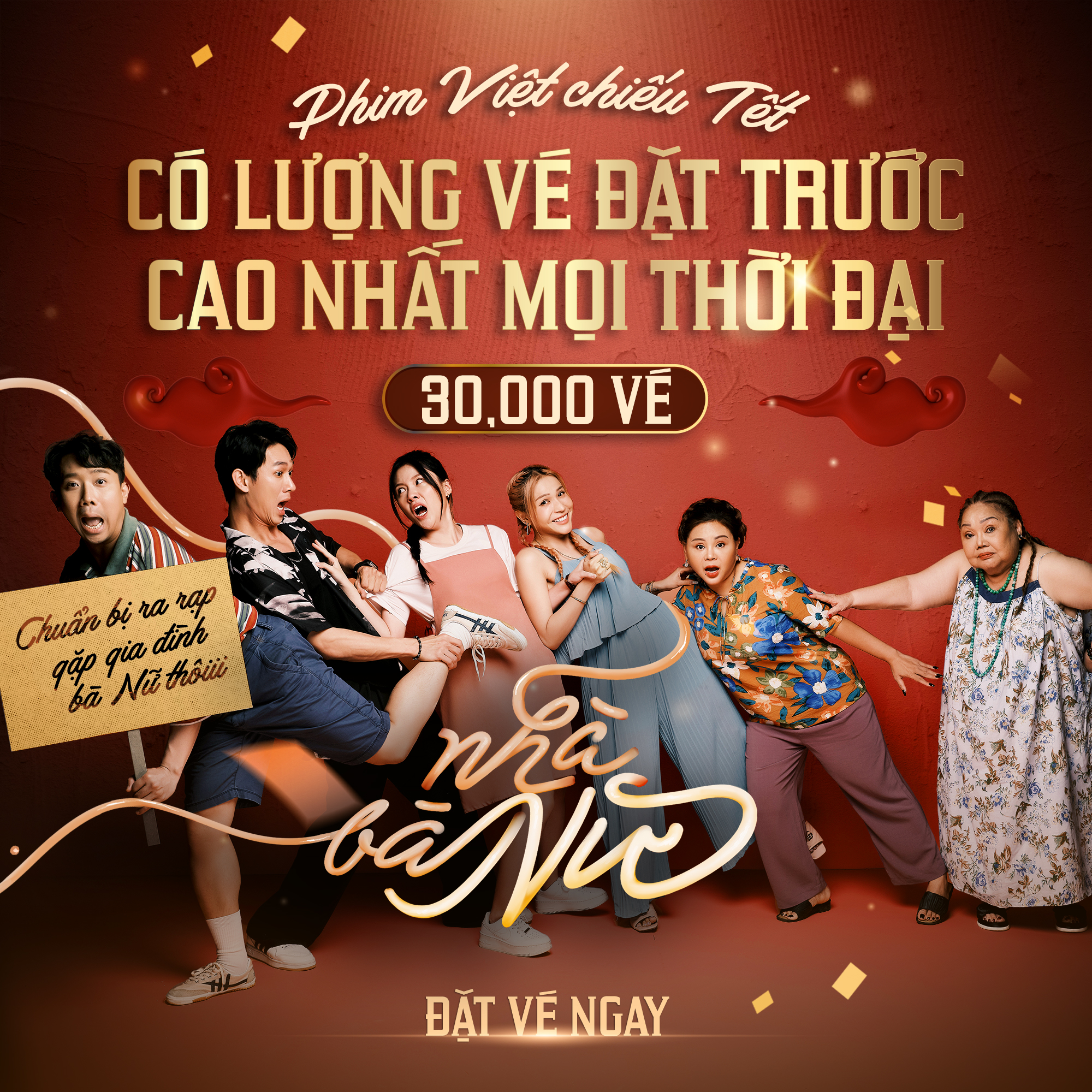 &ldquo;Nh&agrave; b&agrave; Nữ&rdquo; của Trấn Th&agrave;nh lập kỷ lục: b&aacute;n trước được 30.000 v&eacute; - Ảnh 1.