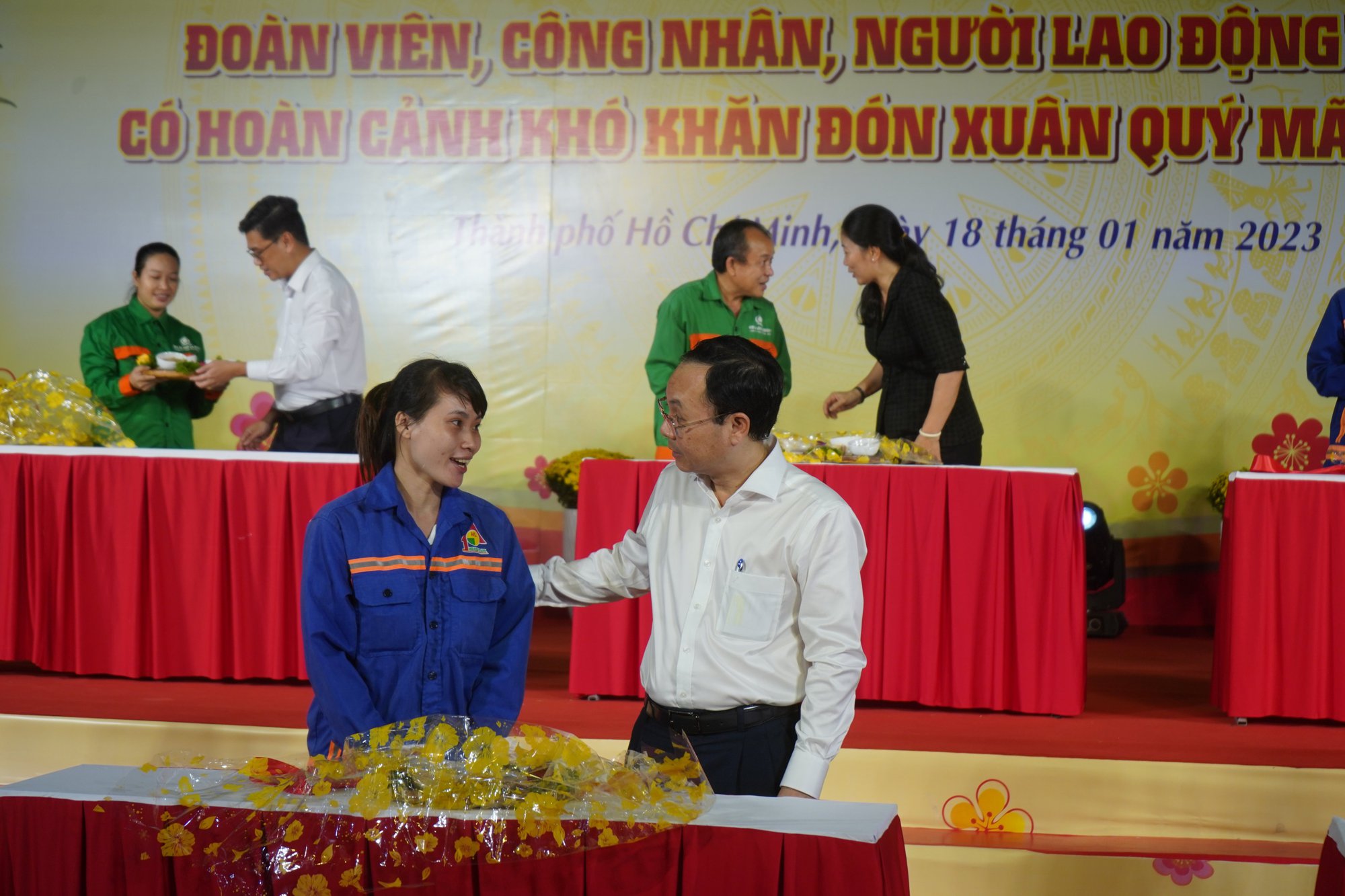 Tết của những công nhân xa quê