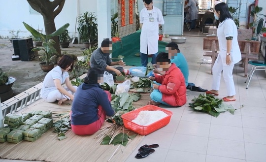 Tết ở bệnh viện t&acirc;m thần Đ&agrave; Nẵng - Ảnh 3.