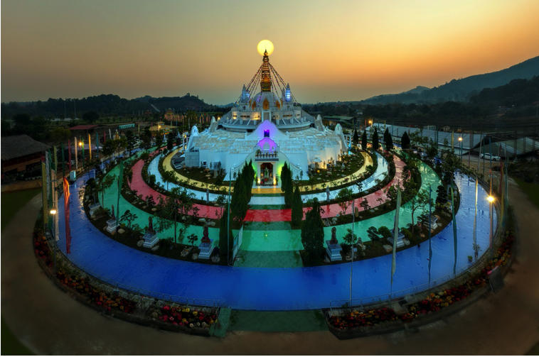Đức Gyalwang Drukpa chủ tr&igrave; Đại ph&aacute;p hội cầu an tại Đại bảo th&aacute;p Mandala T&acirc;y Thi&ecirc;n - Ảnh 1.