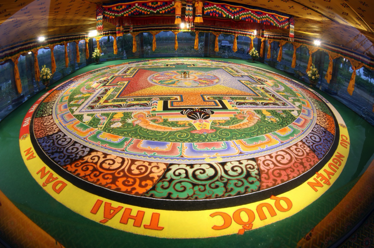 Đức Gyalwang Drukpa chủ tr&igrave; Đại ph&aacute;p hội cầu an tại Đại bảo th&aacute;p Mandala T&acirc;y Thi&ecirc;n - Ảnh 3.