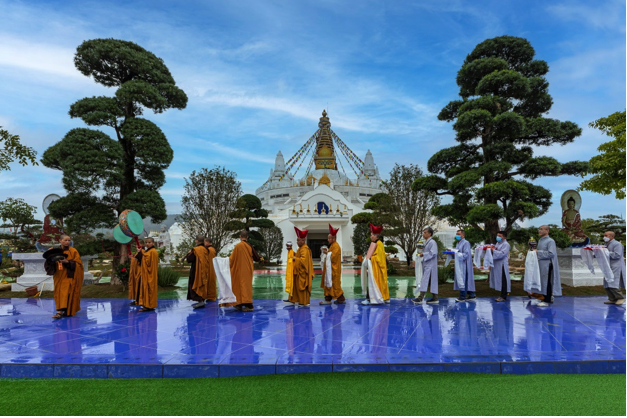 Đức Gyalwang Drukpa chủ tr&igrave; Đại ph&aacute;p hội cầu an tại Đại bảo th&aacute;p Mandala T&acirc;y Thi&ecirc;n - Ảnh 5.