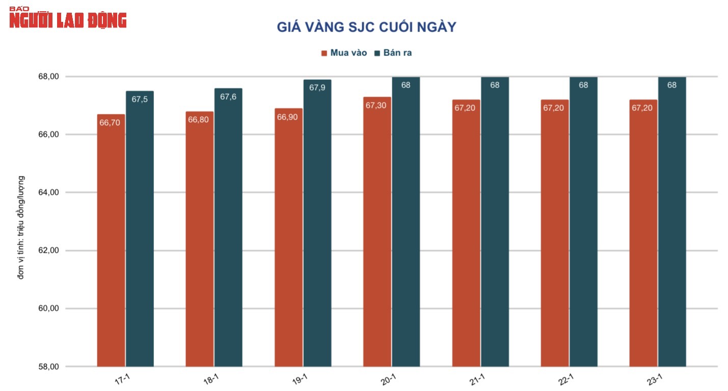 Gi&aacute; v&agrave;ng h&ocirc;m nay 24-1: Giảm mạnh rồi bất ngờ lao l&ecirc;n - Ảnh 2.